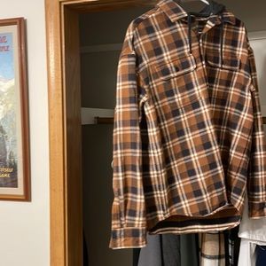 american eagle flannel M